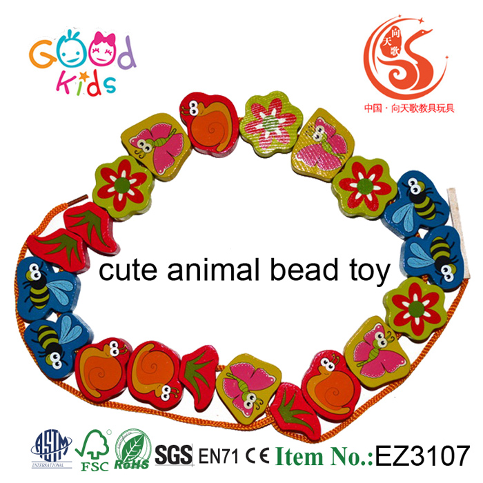 Animal Educational Bead Toy Wooden Novelty Toy