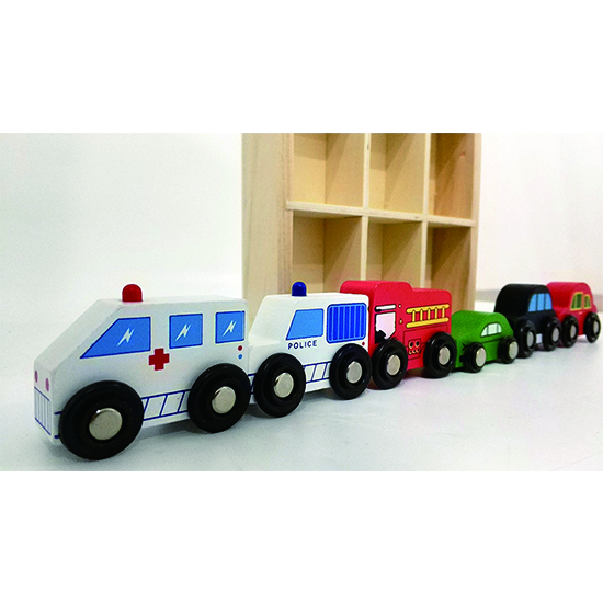 幼儿园木制小车荷木玩具车混色交通玩具车3-6岁玩具厂家直销批发